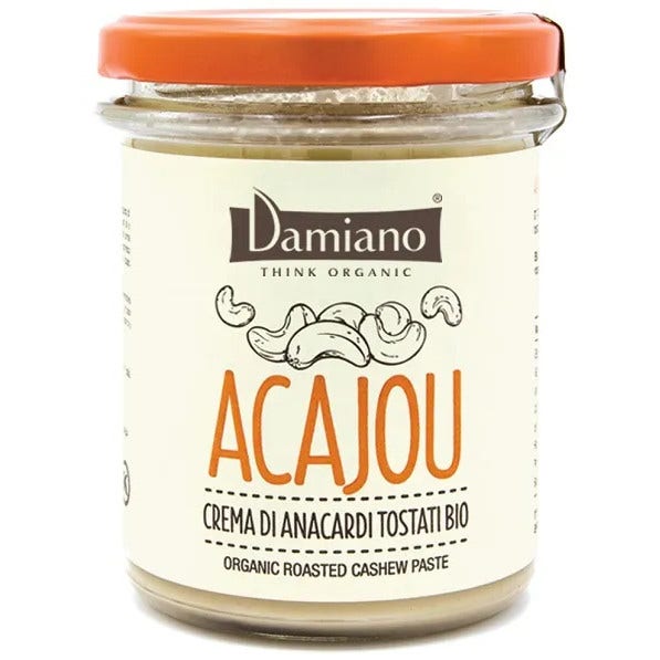 Damiano Acajou Crema Anacardi Tostati Bio 180g-2