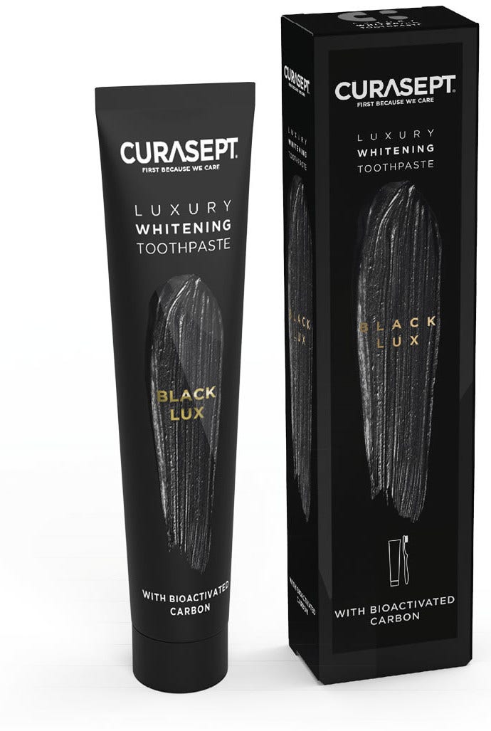 Curasept Black Luxury Whitening Dentifricio 75ml-1