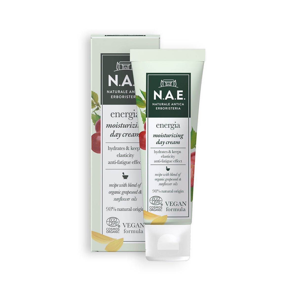 N.A.E. Crema Idratante Giorno Energia Formula Vegana 50ml  - 2