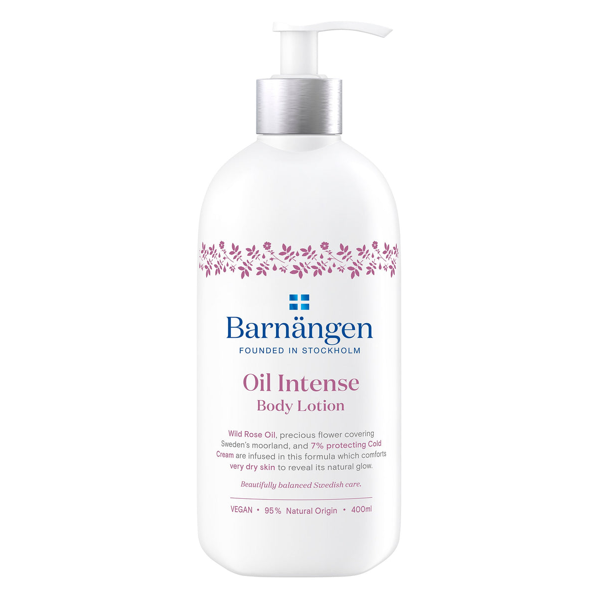 Barnangen Body Lotion Oil Intense Con Olio Di Rosa Selvatica 400ml  - 2