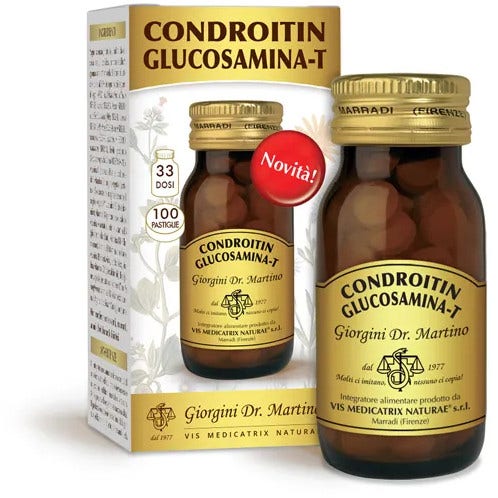Dr. Giorgini Condroitin Glucosamina-T 100 Pastiglie-2