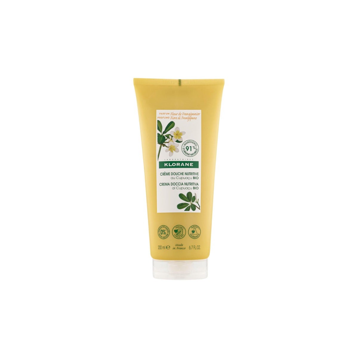 Klorane Crema Doccia Fiore Di Frangipane 200ml-5