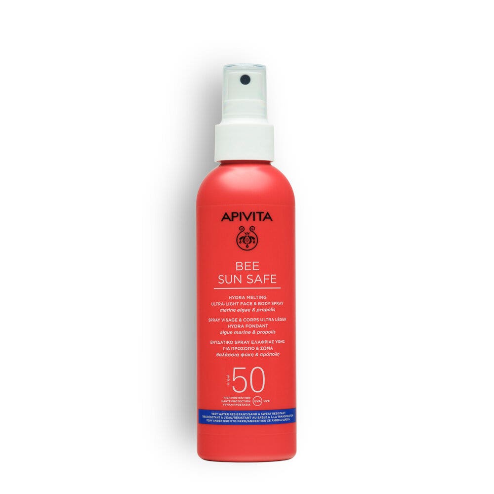 Apivita Bee Sun Safe Spray Hydra Melting Viso e Corpo SPF50 200ml-1