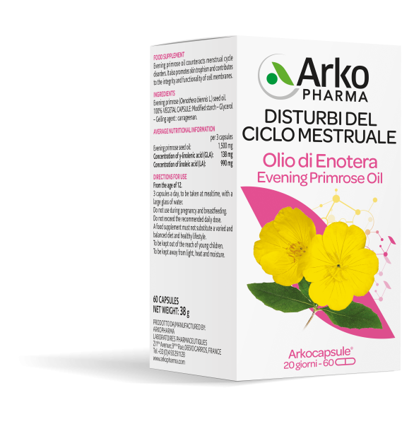Arkopharma Olio Enotera Bio 60 Capsule