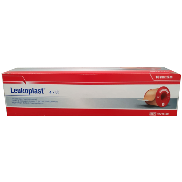 Leukoplast Cerotto Di Fissaggio In Rocchetto 4 Pezzi 10cm x 5m-1