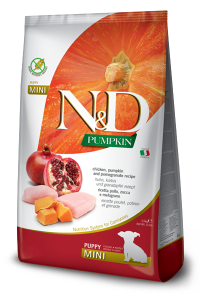 Farmina N&D Pumpkin Pollo E Zucca Cani Cuccioli Taglia Mini Sacco 2,5kg-2