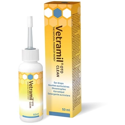 Vetramil Oto Clean Detergente Auricolare Cani/Gatti 50ml-1