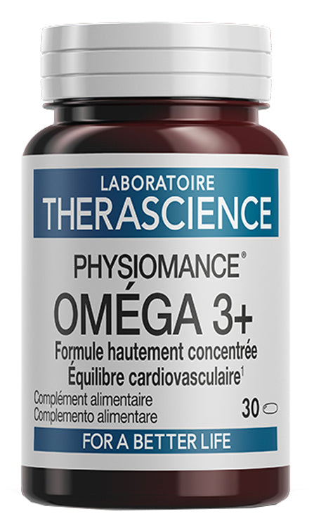 Physiomance Oméga 3+ 30 Perle