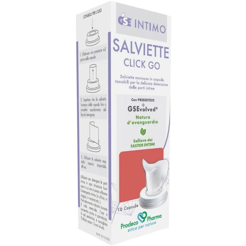 Gse Intimo Salviette Click Go 10 Pezzi-2