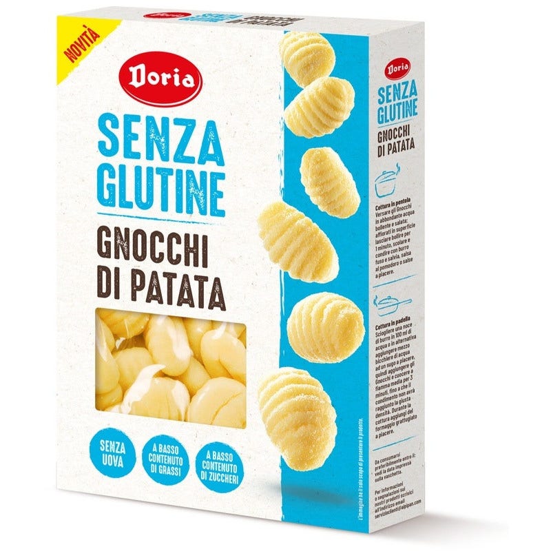 Doria Gnocchi Di Patata Senza Glutine 400g-2