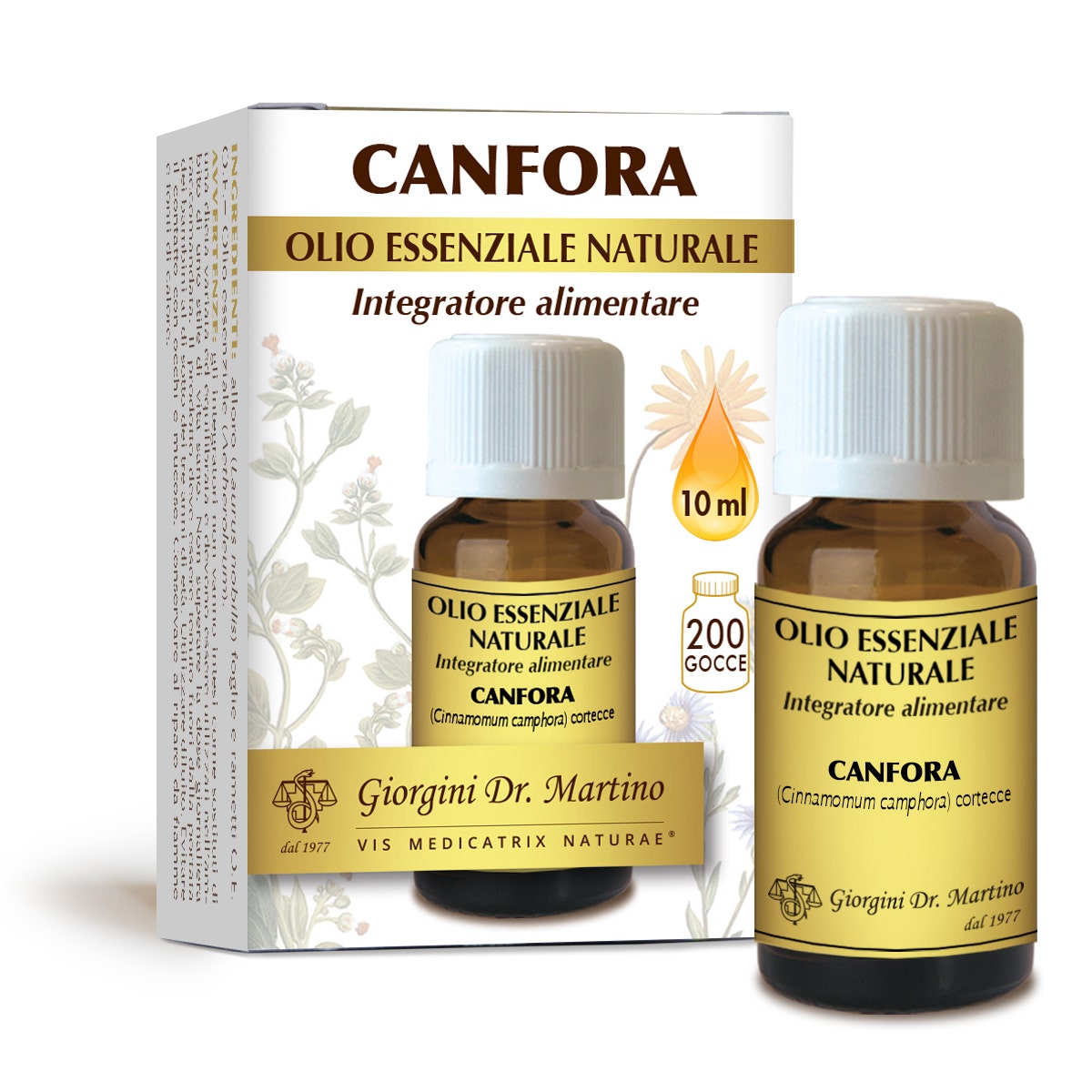 Dr Giorgini Canfora Olio Essenziale Naturale 10ml-1