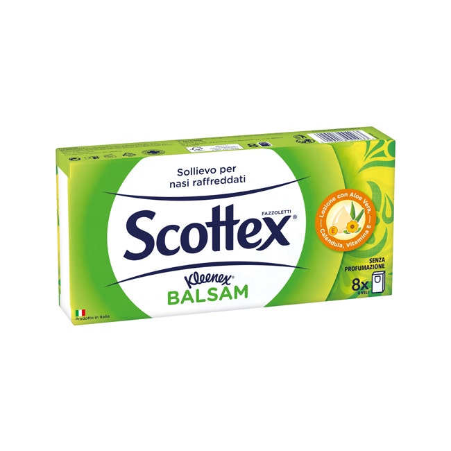 Scottex Balsam Box Fazzoletti 3 Veli-2