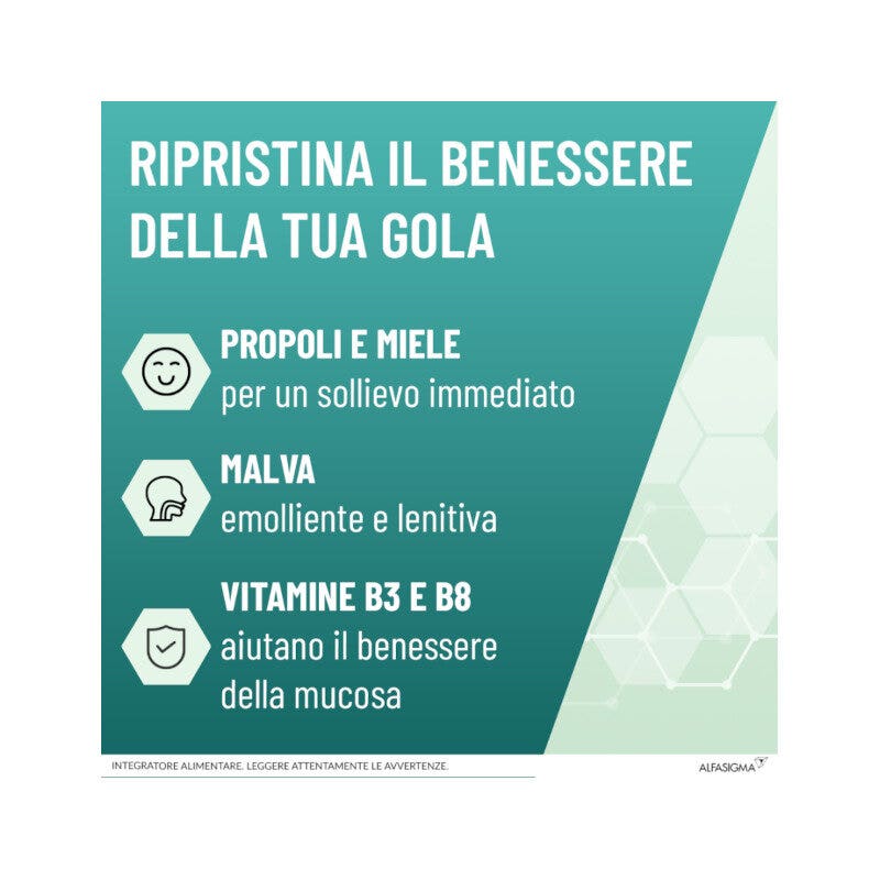 Neoborocillina Propolmiele + Miele/Eucalipto 16 Pastiglie-5
