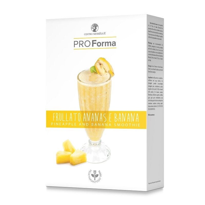 Centro Messegue Dieta ProForma Frullato Ananas e Banana 3 Buste-1
