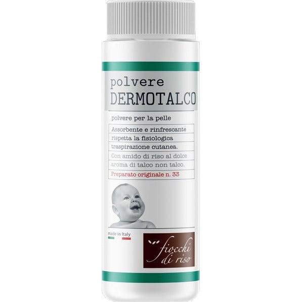 Fiocchi Di Riso Polvere Dermotalco 100g Rinffrescante Assorbente -1