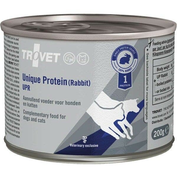 Trovet Unique Protein Coniglio Mangime Complementare per Cani e Gatti 200g-2