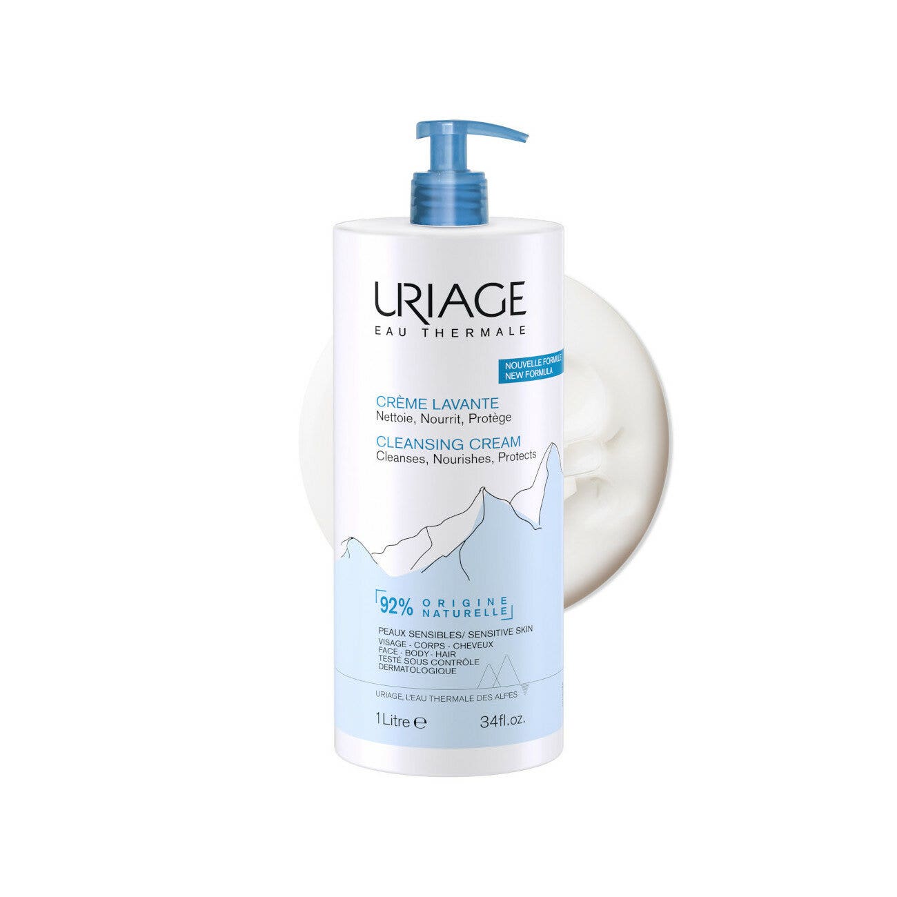 Uriage Creme Lavante 1000ml-5