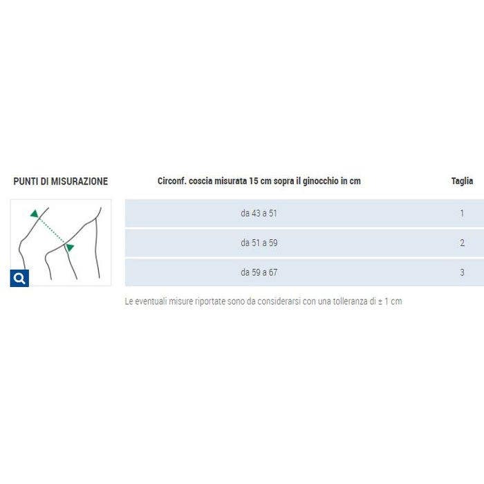 Gibaud Ortho Quadrigib 3D Cosciale Di Contenzione Taglia 01-5