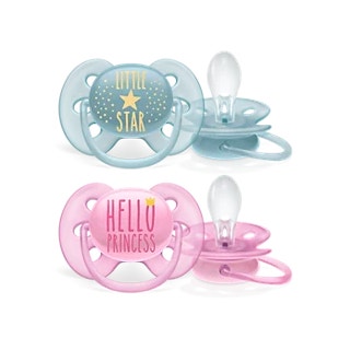 Philips Avent Succhietto Ultra Soft Per Bambini 0-6 Mesi 2 Pezzi-1