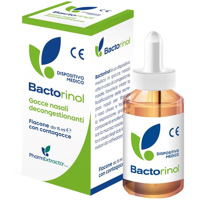 Bactorinol Gocce Nasali Decongestionanti 15ml-2