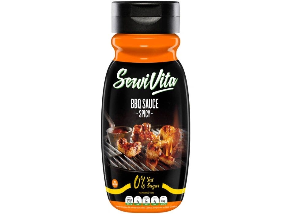 Servivita Salsa BBQ Piccante 320ml-1