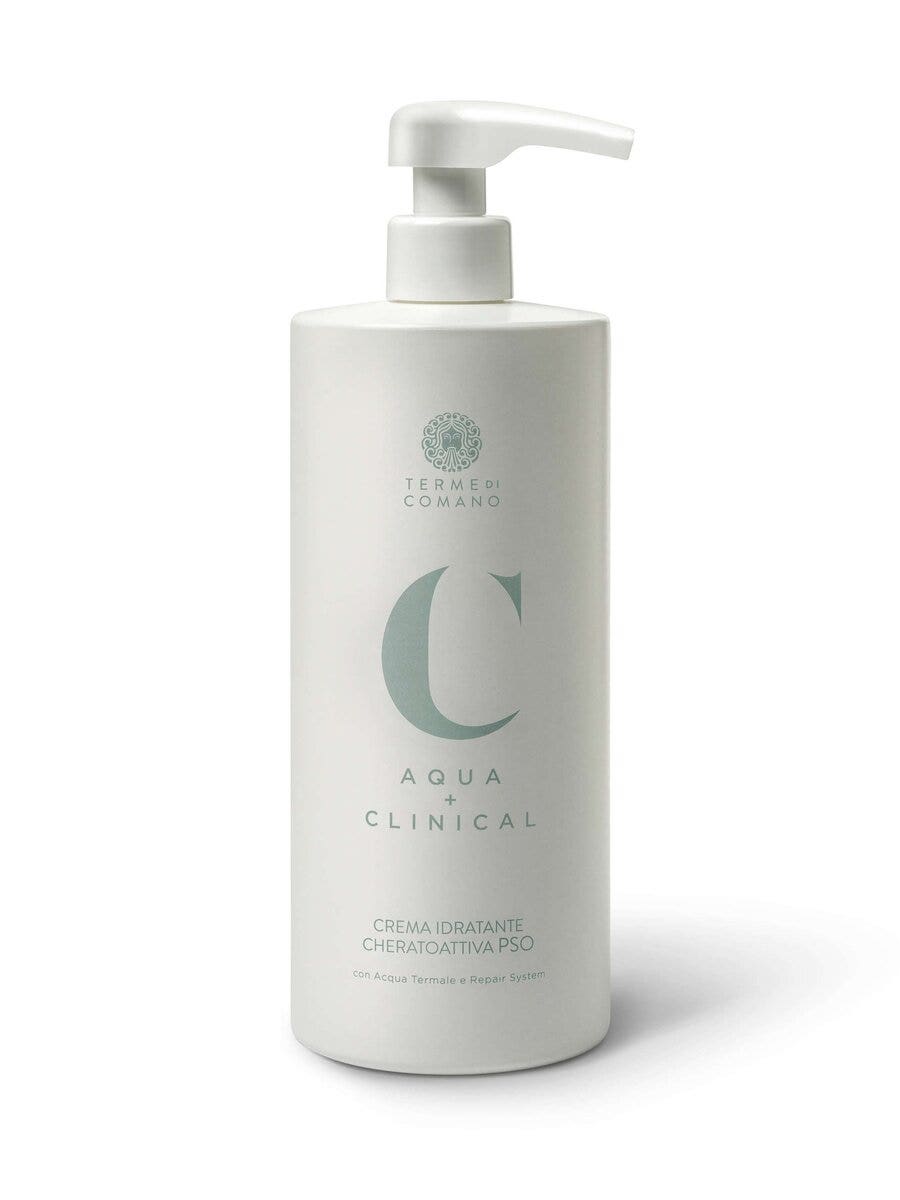 Terme Di Comano Aqua + Clinical Crema Idratante Cheratoattiva Pso 700ml-1