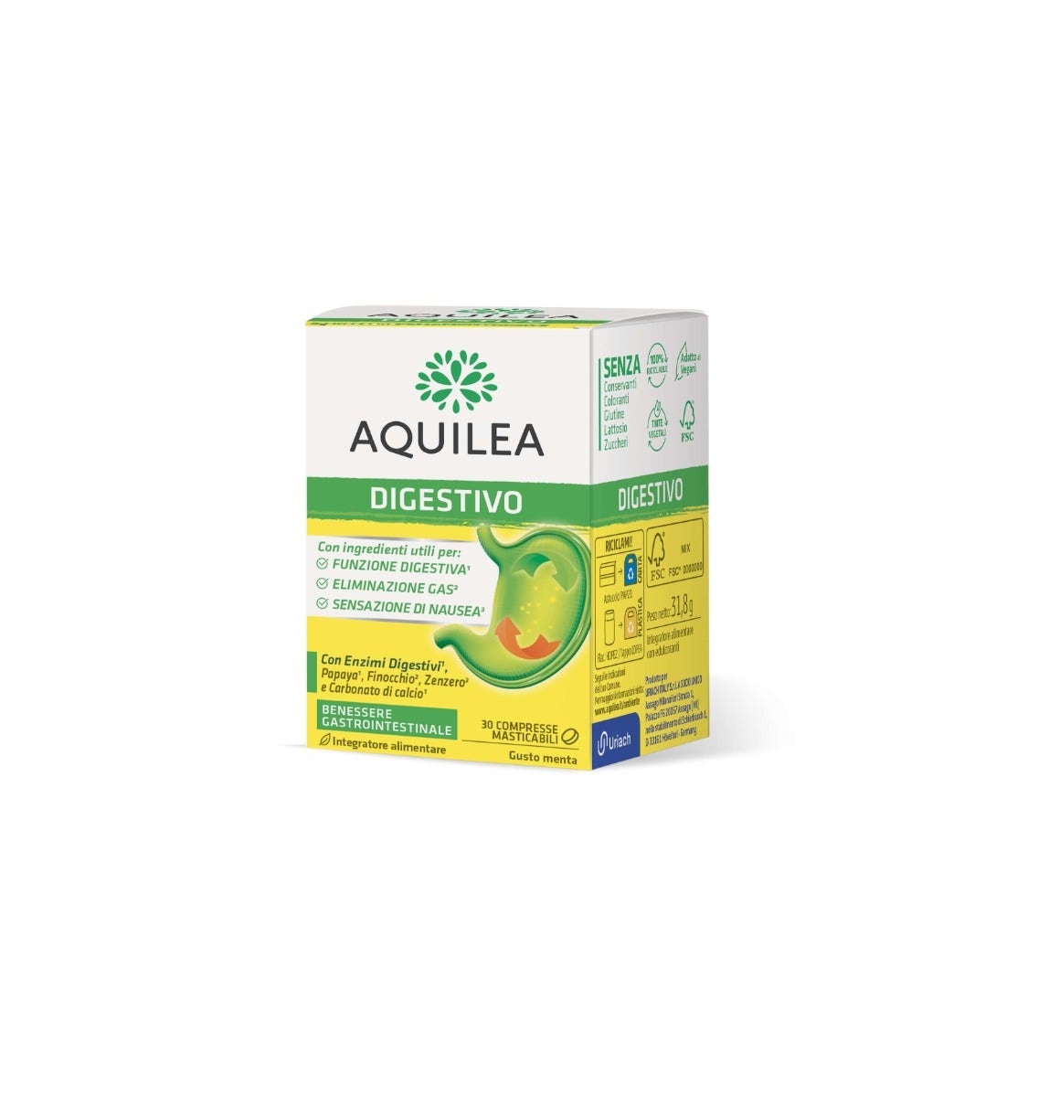 Aquilea Digestivo 30 Compresse Masticabili-3