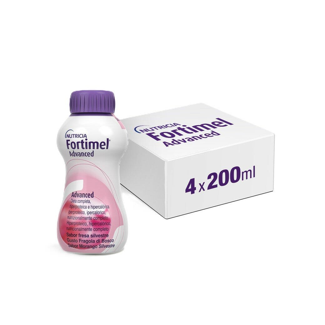 Fortimel Advanced Fragola Di Bosco 4x200ml-2