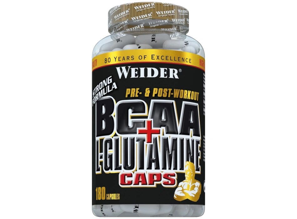 Weider BCAA + L-Glutamine 180 Capsule-2