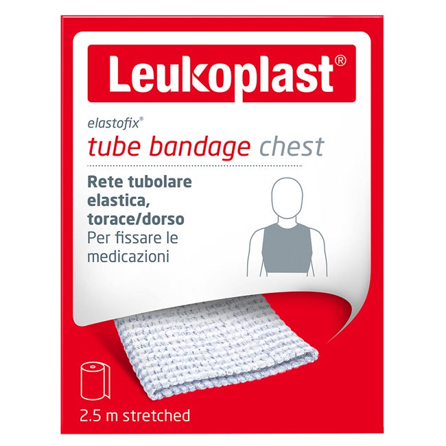 Elastofix Rete Tubolare Torace Dorso 2.5m 1 Pezzo-2