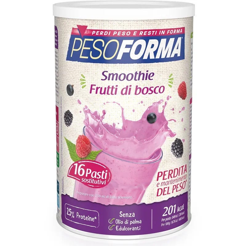 Pesoforma Smoothie Frutti Di Bosco 436g-2