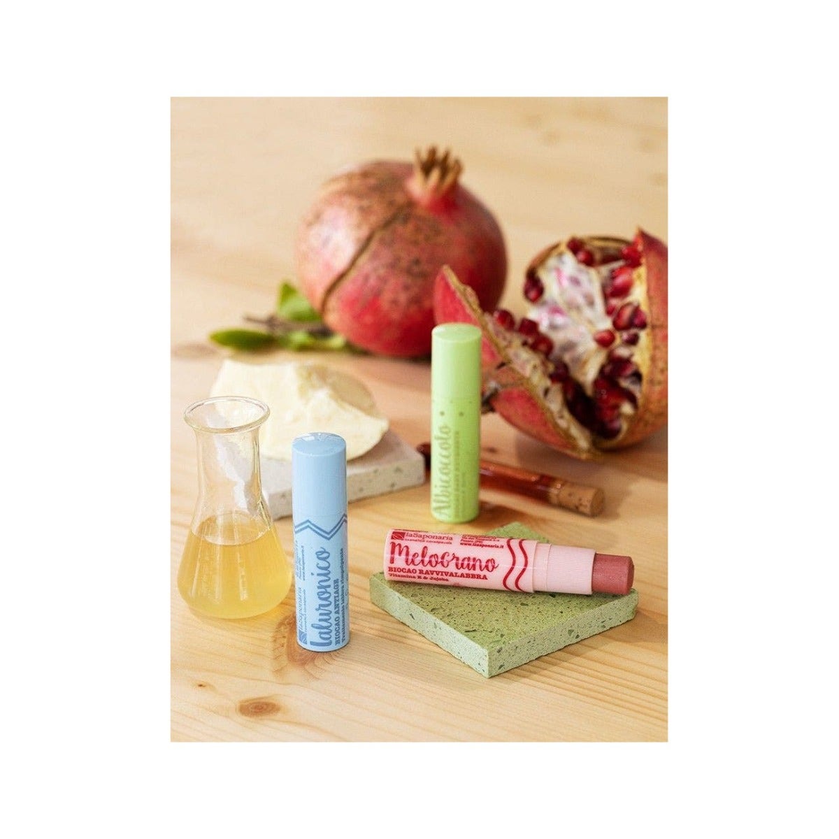 La Saponaria Biocao Balsamo Labbra Ialuronico 5,7ml-7