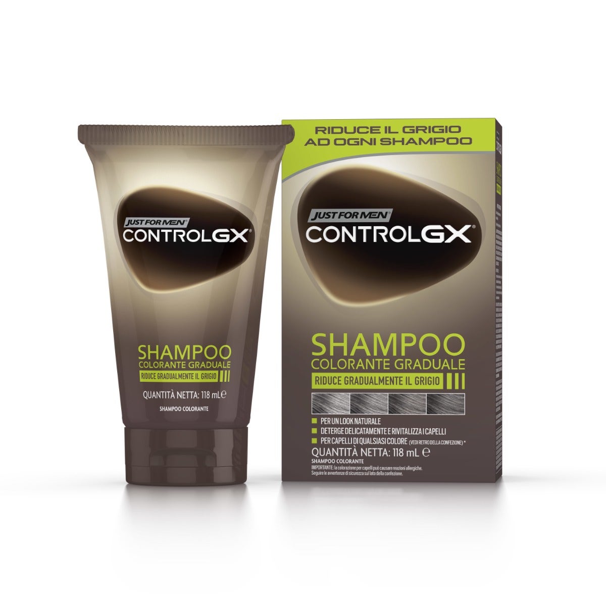 Just For Men Control Gx Shampoo Colorante Graduale 118ml-12