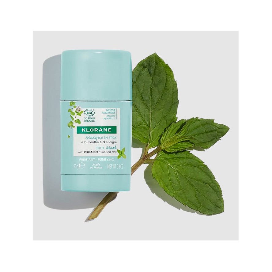 Klorane Maschera Stick Purificante Menta Acquatica Bio 25g-1
