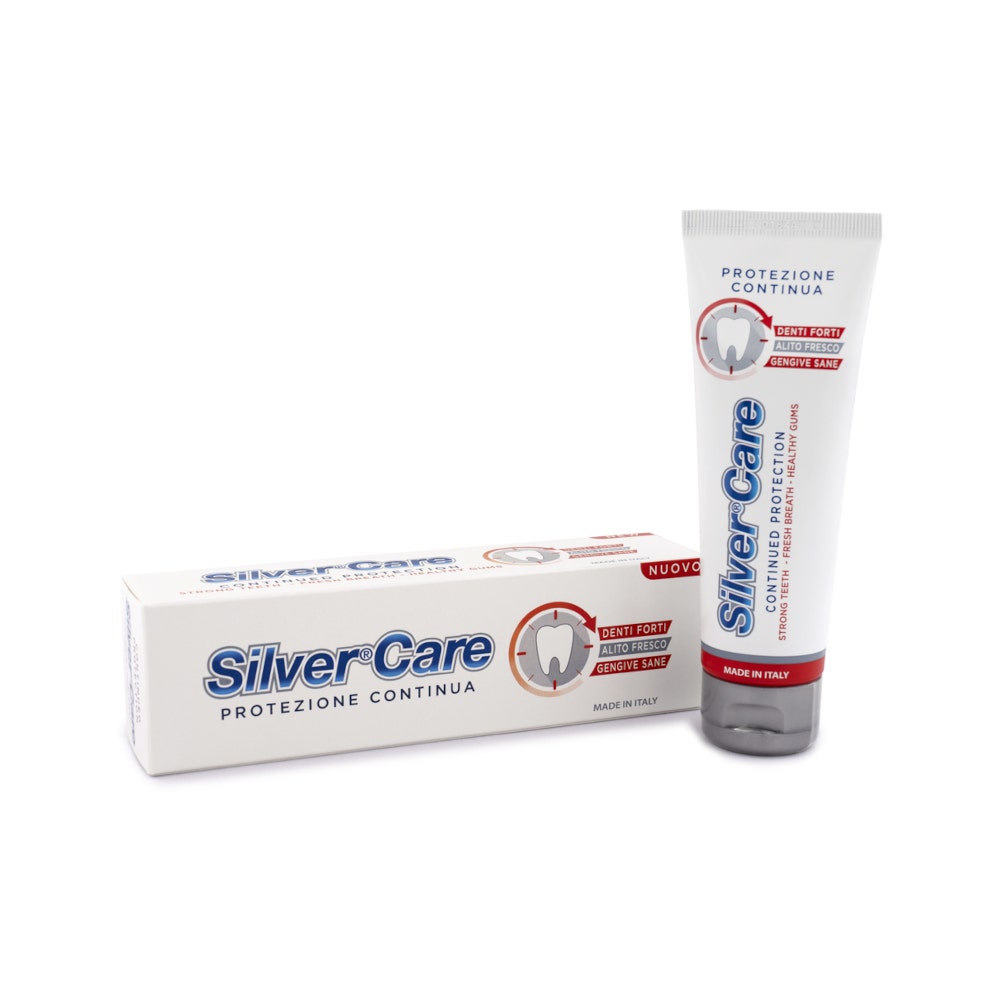 Silvercare Dentifricio Protezione Continua 75ml-7