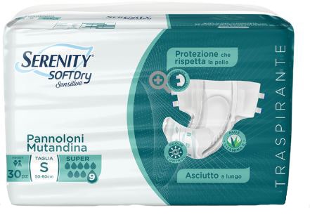 Pannolone Mutandina Serenity sd Sensitive Super m 15 Pezzi-0