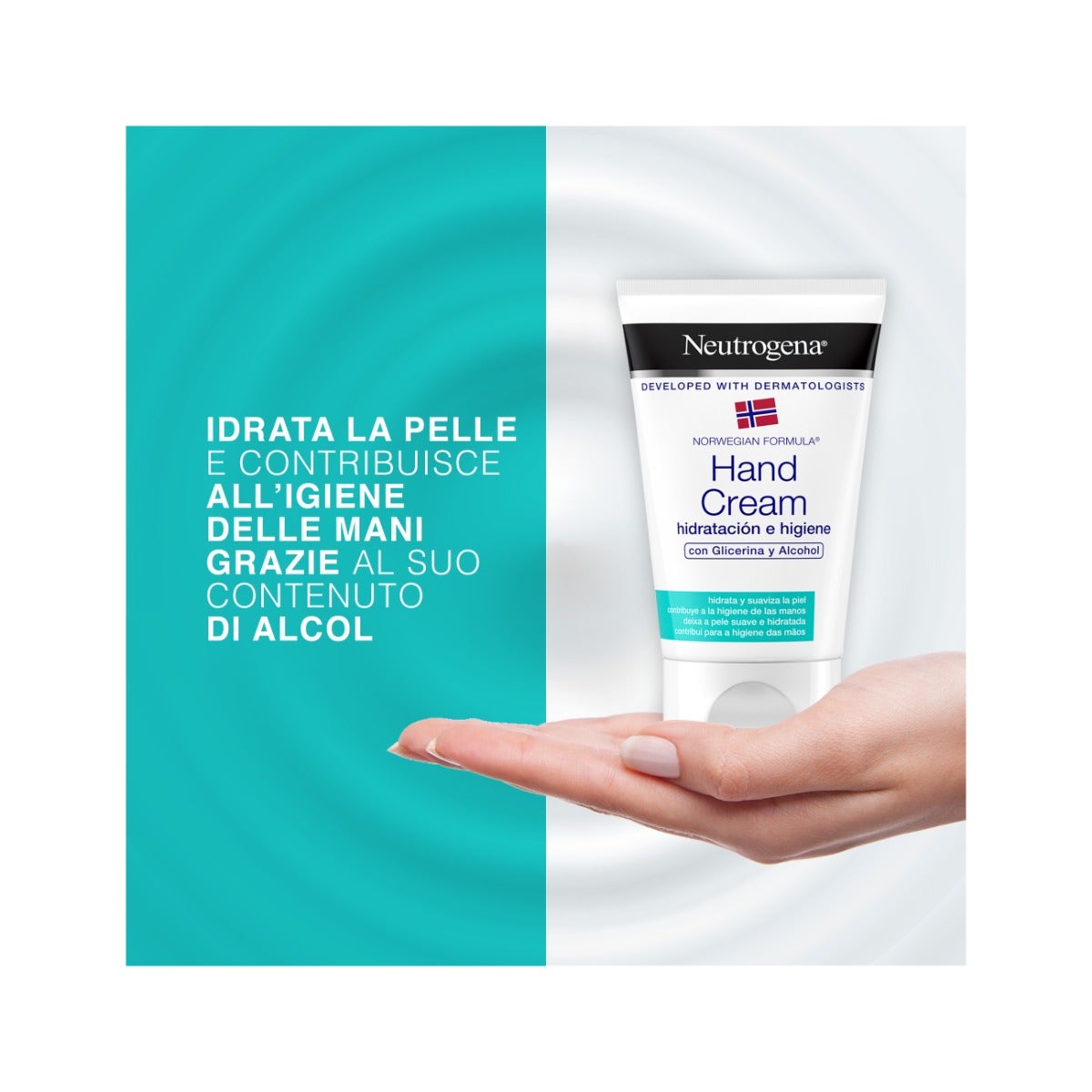 Neutrogena Crema Mani Idratazione/Igiene 50ml-3