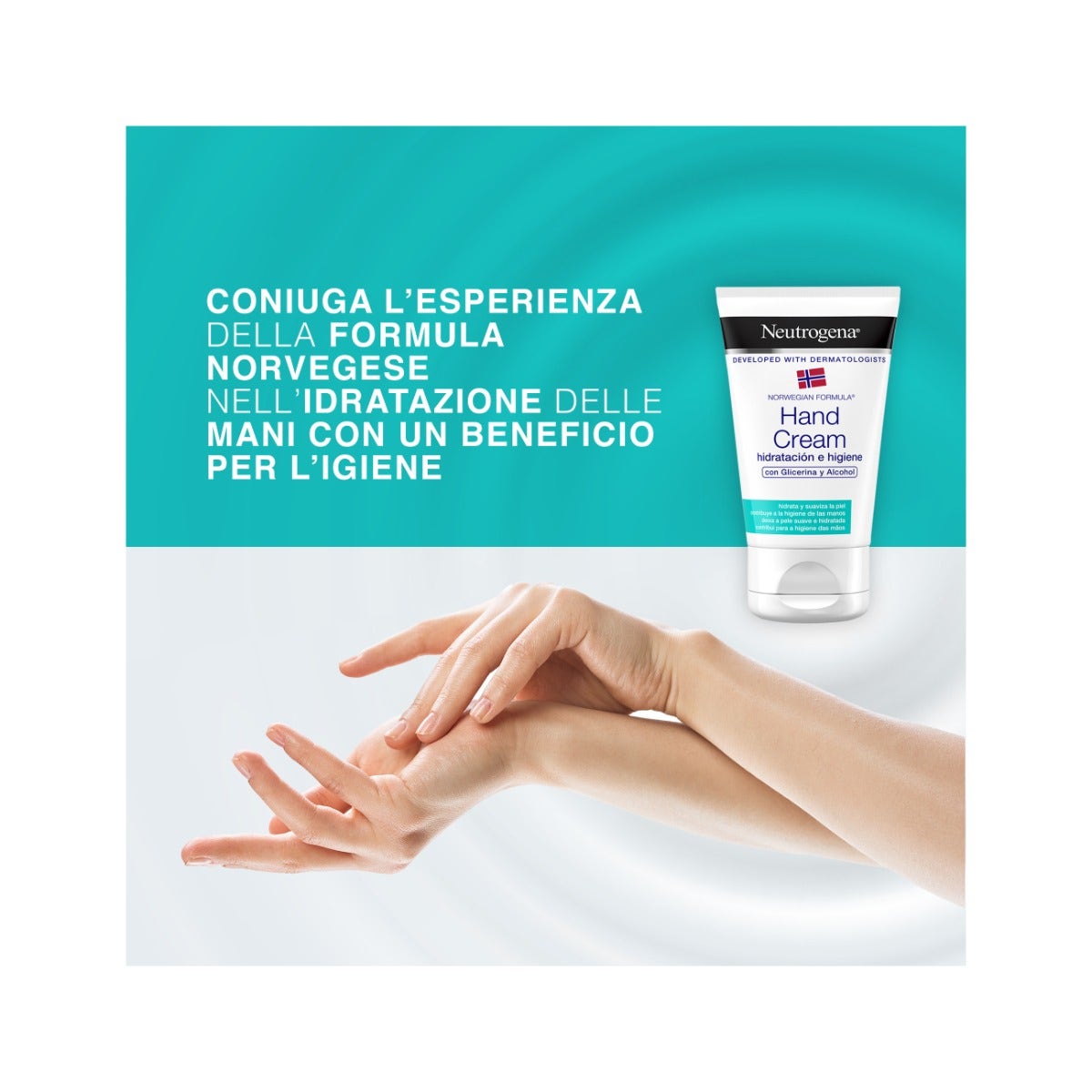 Neutrogena Crema Mani Idratazione/Igiene 50ml-7
