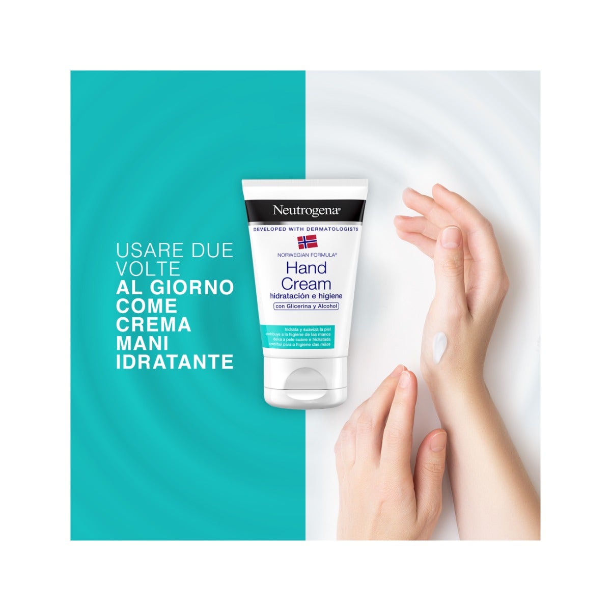 Neutrogena Crema Mani Idratazione/Igiene 50ml-8