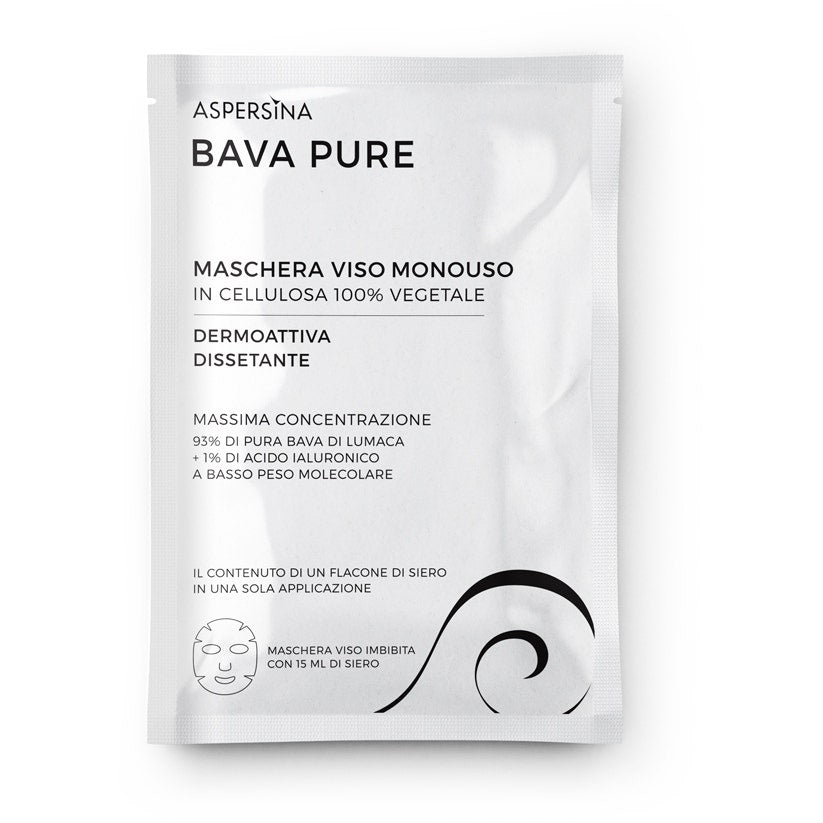 Asperisina Bava Pure Maschera Viso Monouso 15ml  - 2