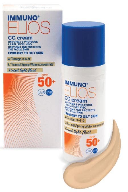 Immuno Elios cc Cream Spf50+ Tinted Light 40 ml-0