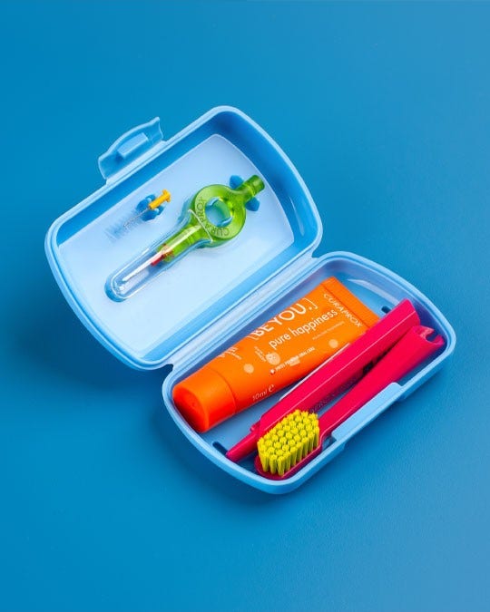 Curaprox Travel Set Blue   - 4