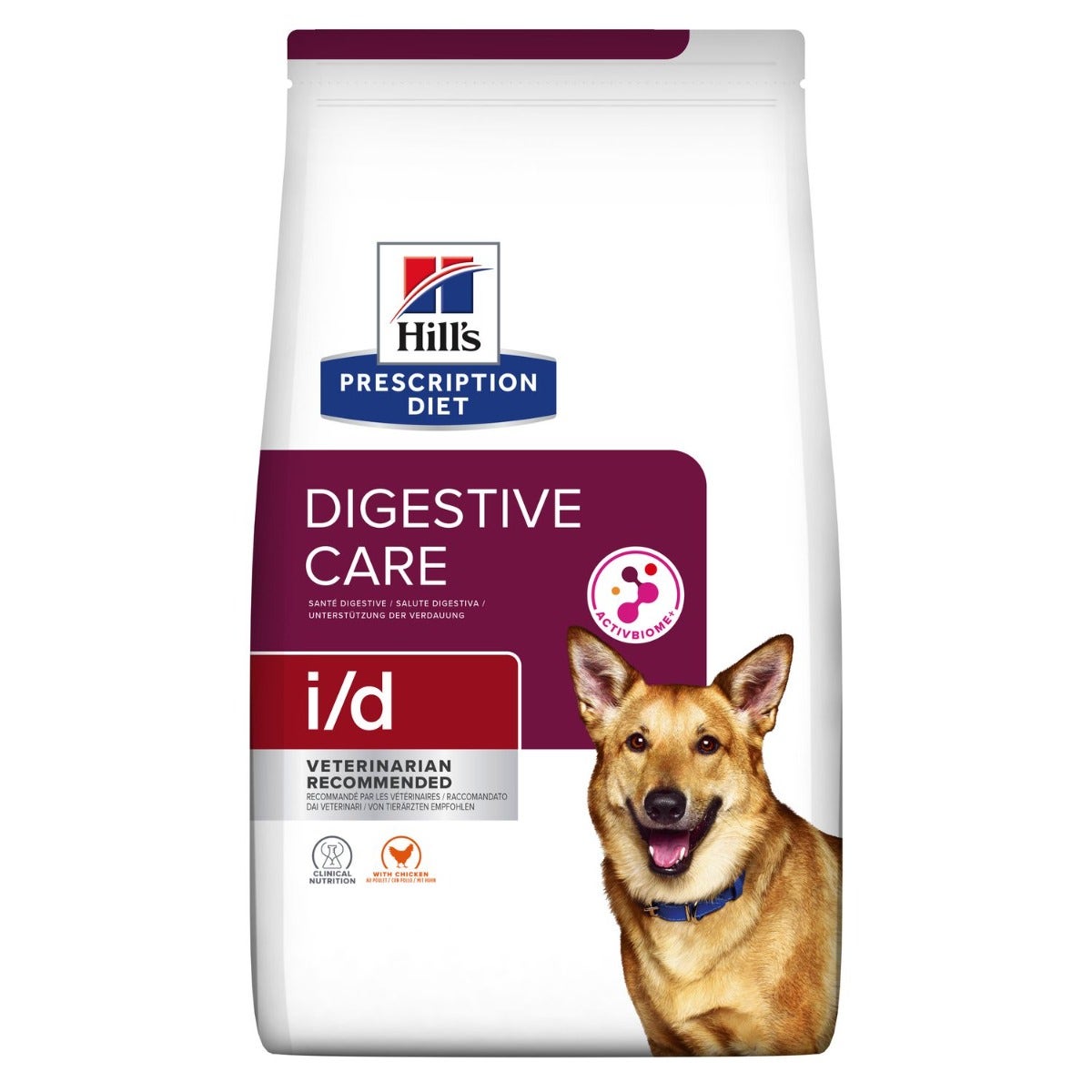 Hill's Prescription Diet I/D Digestive Care Crocchette Pollo Per Cani Sacco 2kg-1