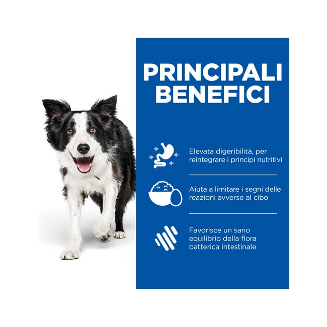Hill's Prescription Diet I/D Sensitive Crocchette Con Uovo E Riso Per Cani Sacco 1,5kg-4