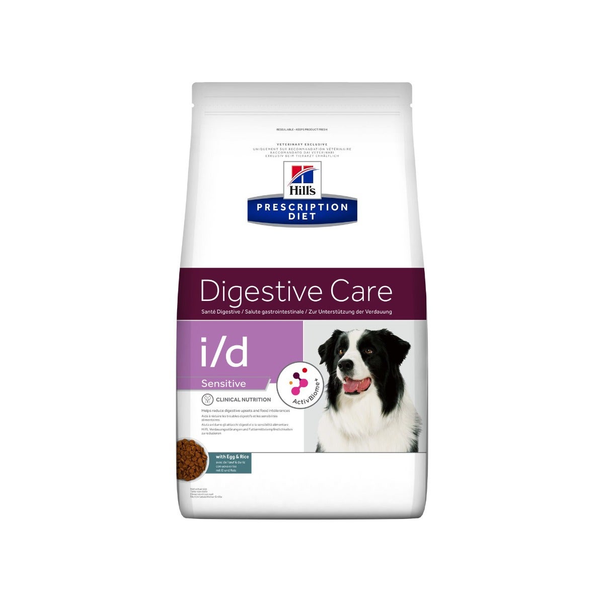 Hill's Prescription Diet I/D Sensitive Crocchette Con Uovo E Riso Per Cani Sacco 1,5kg-2
