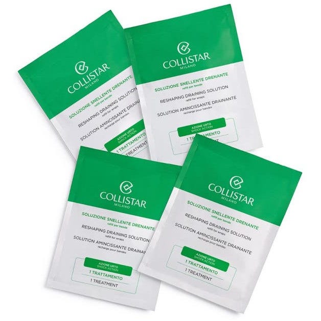 Collistar Soluzione Snellente Drenante Refill Per Bende 4 Trattamenti-3