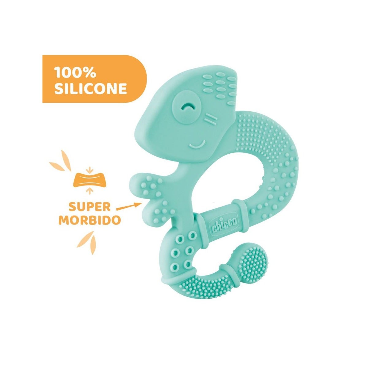 Chicco Massaggiagengive Soft Iguana Maschio Setole Morbide-2