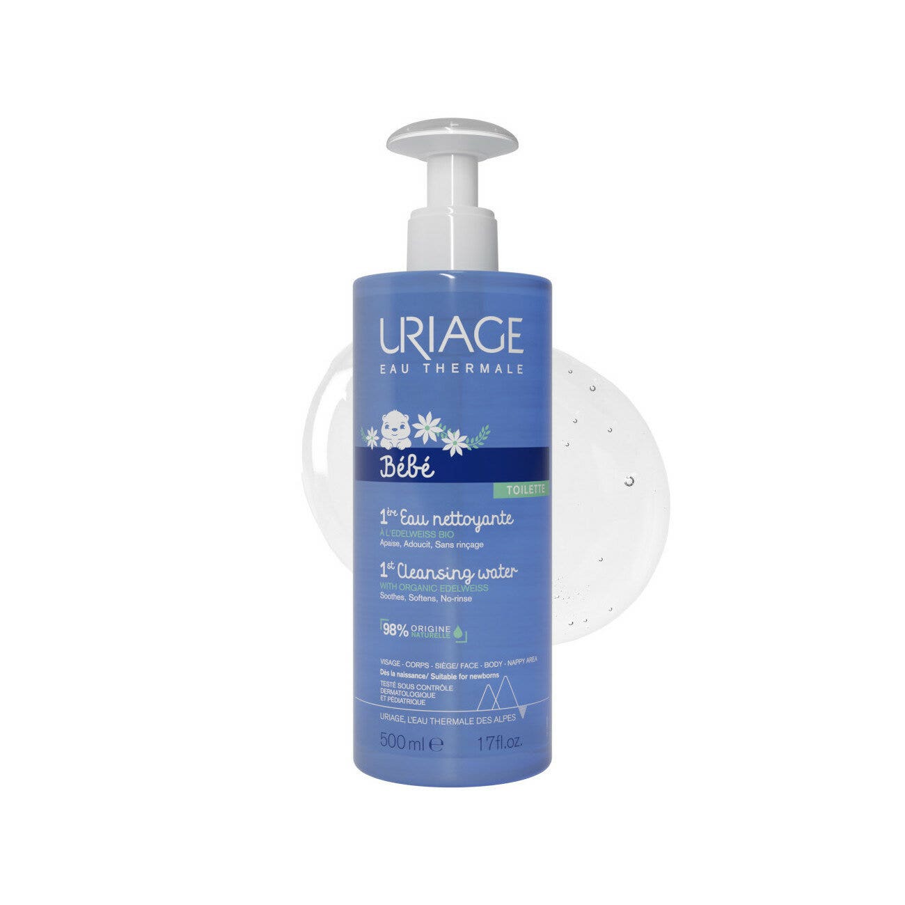 Uriage Bebe Acqua Detergente 500ml-5
