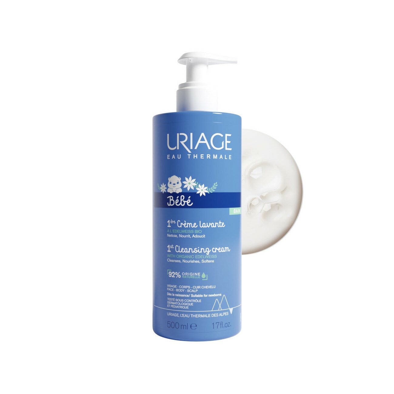 Uriage Bebe Crema Lavante 500ml-6