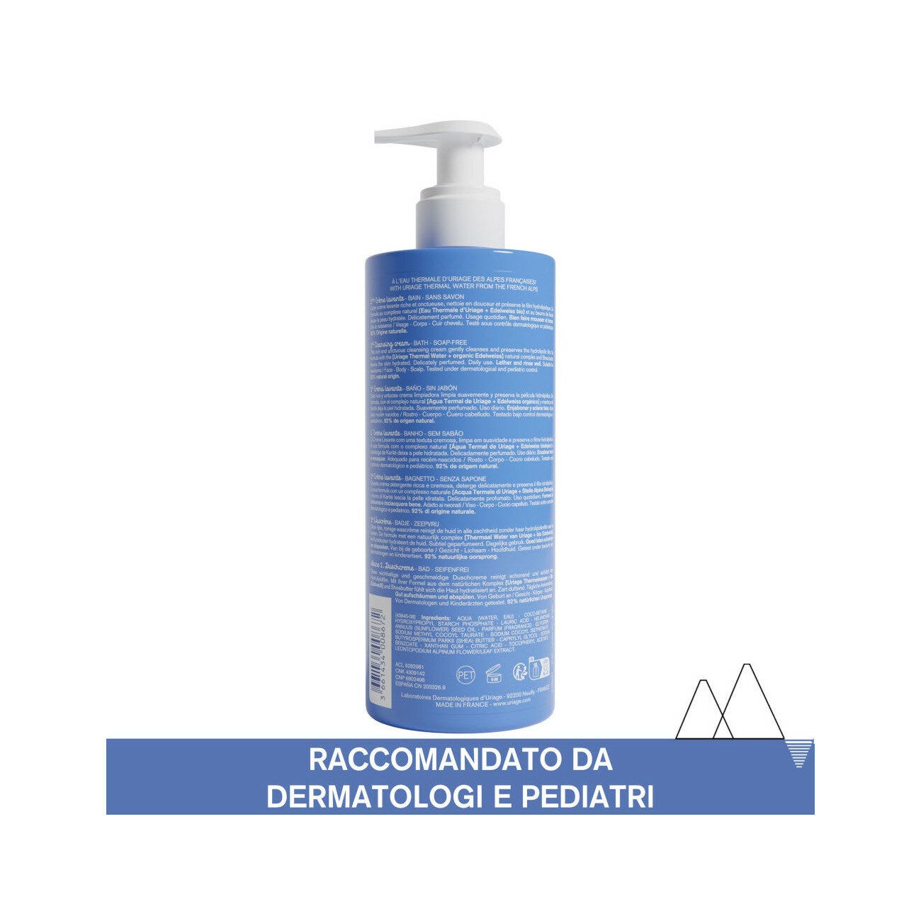 Uriage Bebe Crema Lavante 500ml-2